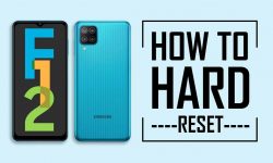 How to Factory Reset Samsung Galaxy F12 via Settings + Stock Recovery