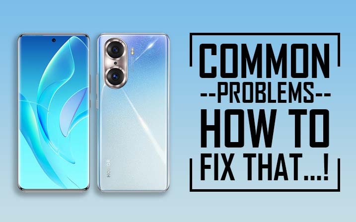 Common problems in Honor 60 Pro