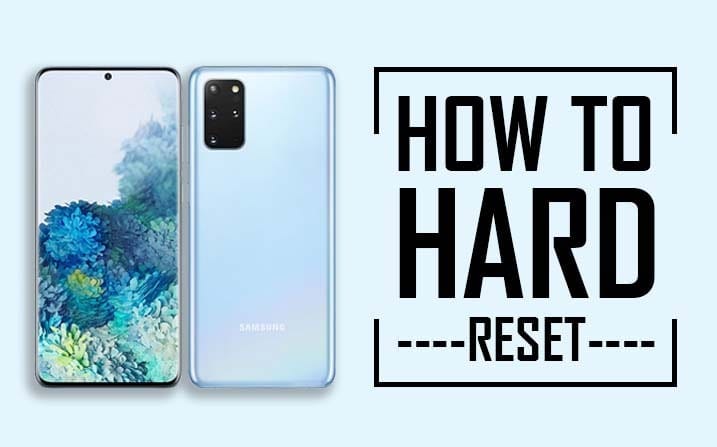 Hard Reset Samsung Galaxy S20 Plus