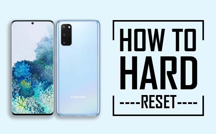 Hard Reset Samsung Galaxy S20