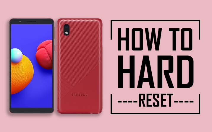 Hard Reset Samsung Galaxy M01 Core