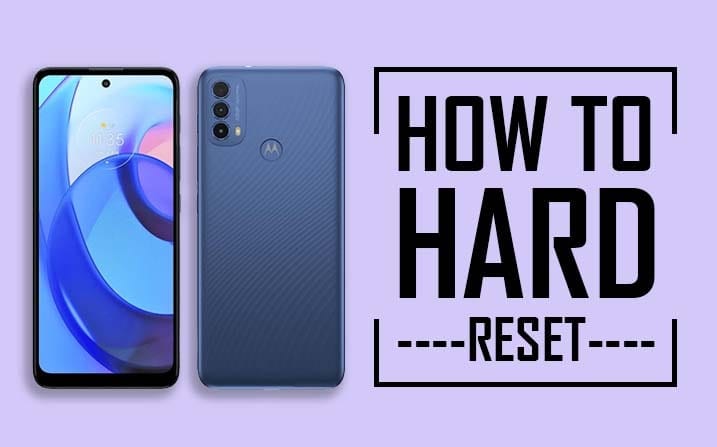 Hard Reset Motorola Moto E30