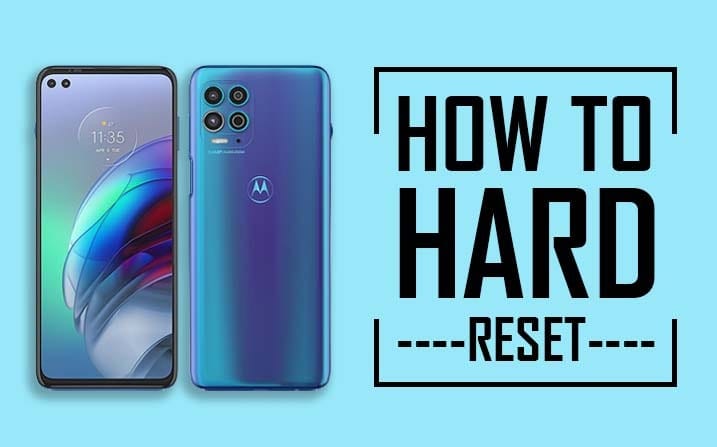 Hard Reset Motorola Moto G100