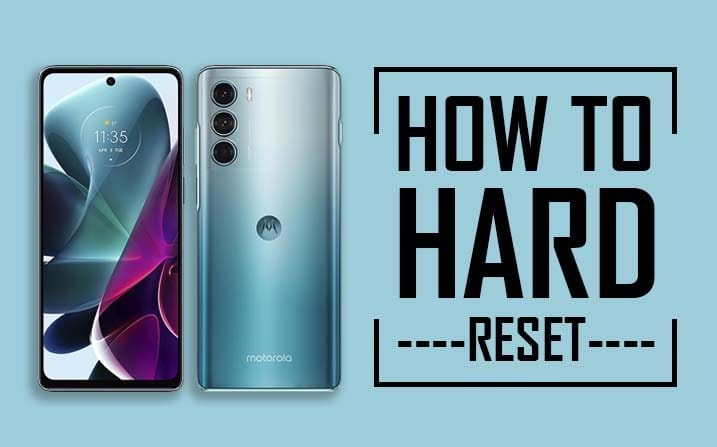 Hard Reset Motorola Moto G200 5G