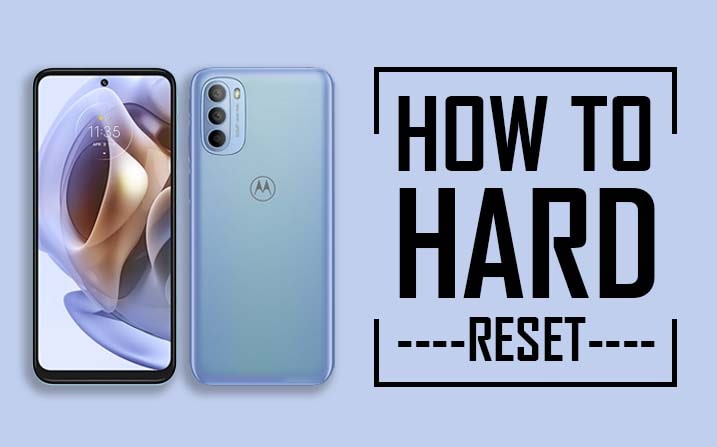 Hard Reset Motorola Moto G31