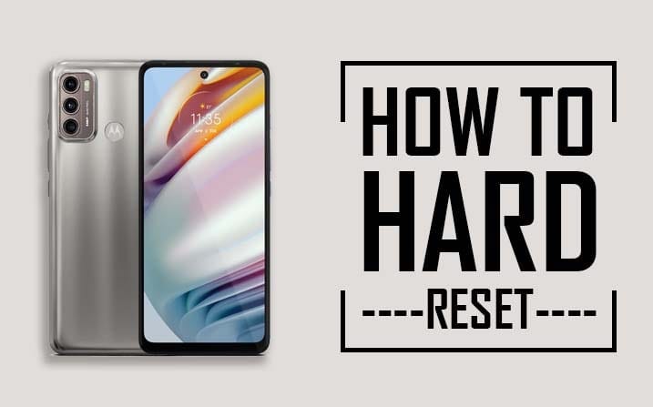 Hard Reset Motorola Moto G40 Fusion