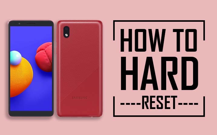 Hard Reset Samsung Galaxy A01 Core