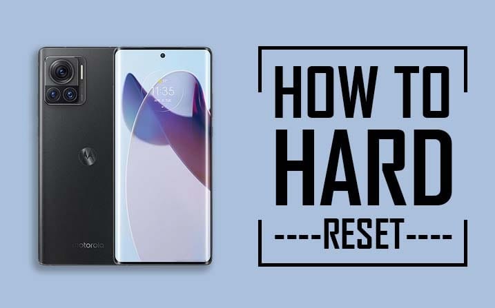 Motorola Moto X30 Pro Hard Reset