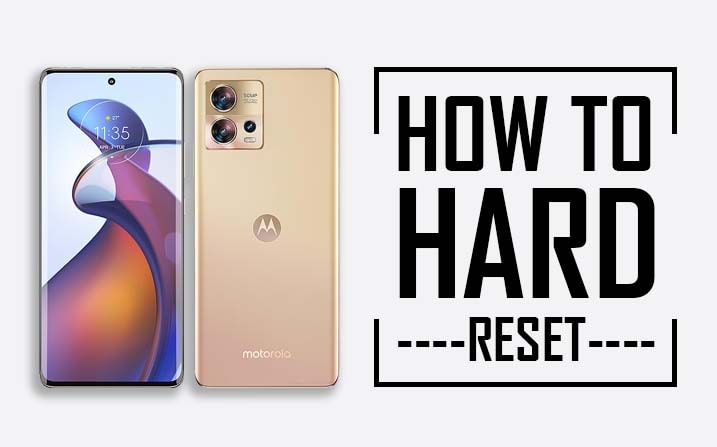 Motorola Edge 30 Fusion Hard Reset