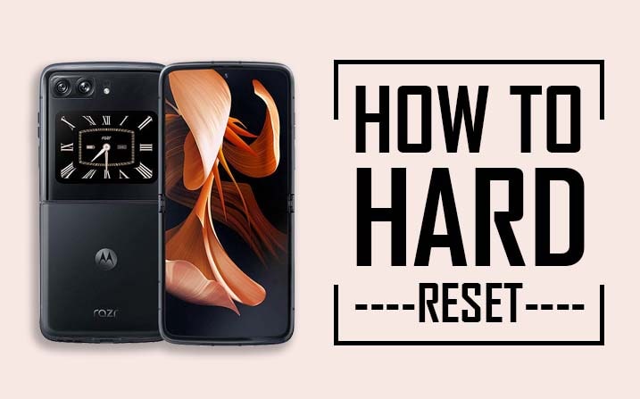 Hard Reset Motorola Razr 2022